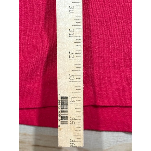 Saturday/Sunday Pink V Neck Long Sleeve Sweater Dress Sz Medium - Picture 6 of 7